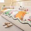 Nordic Style Light Luxury Fabric Sofa Cover Four-Level Universal Sofa Cover High-End Chenille Sofa Cushion
