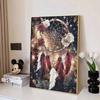Creative Diamond Painting Kit for Adults DIY Dreamcatcher Rhinestone Picture Canvas for Leisure Craft Wall Art and Gift Making Fun Set