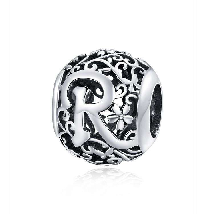 Charms Do Pandora Zawieszka Charms Litera R Srebro 925