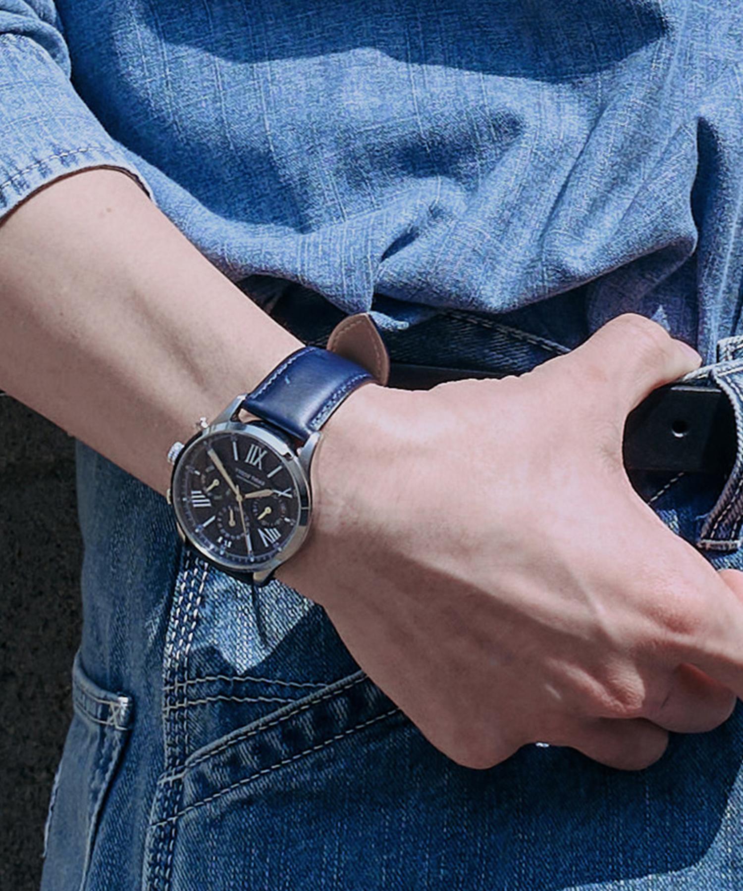 Seinteuseukoteuleondeon Zenith Multi Leather Watch -