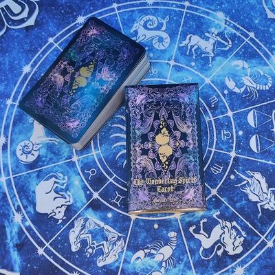 Tarotové karty The Wandering Spirit Tarot English Tarot 78 Oracle kariet Stolové karty Zábava B