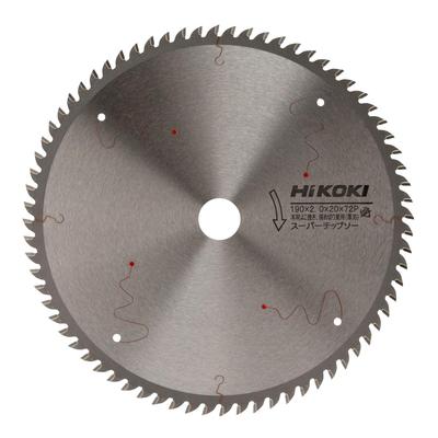 HiKOKI Piła Super Tip 190mm Średnica Tarczy x 20mm Otwór 72 Tarcza Zapasowa do Piły Tarczowej, Średnica, Tarcze, Piły, 0032-2040