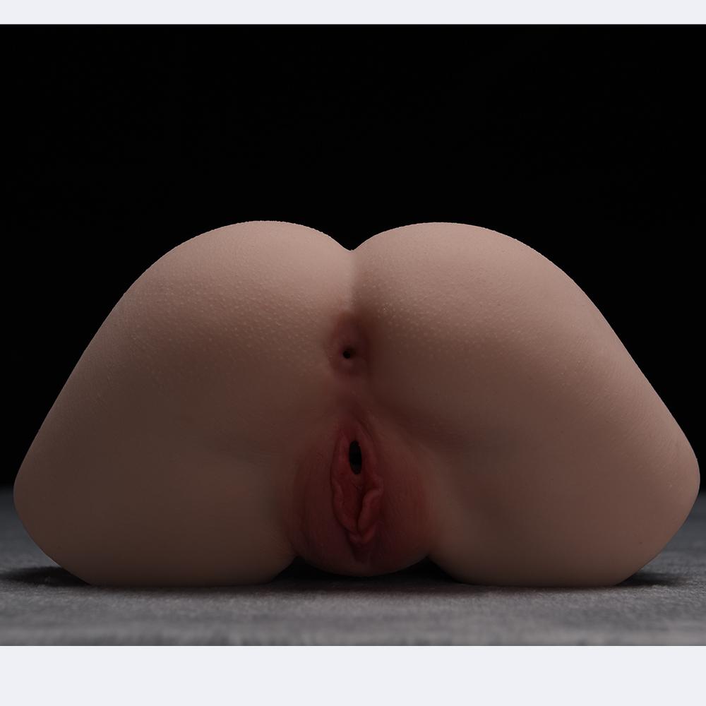 Real Skin Texture Sex Doll Male Masturbator Silicone Big Ass Artificial Vaginal Anal Pocket Pussy Sex 3D Realistic Pussy Ass 2kg