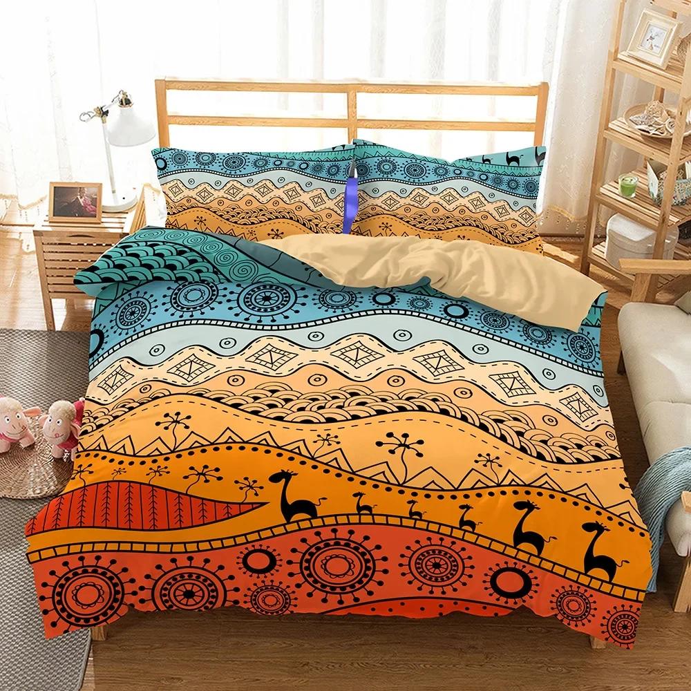 Black And White Milk Pattern Bedding Set Simple Style Soft And Comfortable Duvet Cover Set 3-Piece Children's Duvet Cover Set