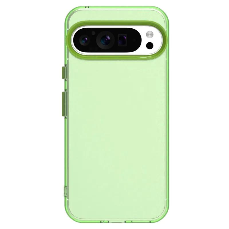 

Candy Color Skin Feel Phone Case For Google Pixel 10 9 8 Pro XL 9A 8A Translucent Matte Dustproof Anti-Drop Protective Cover Google Pixel 9 Pro