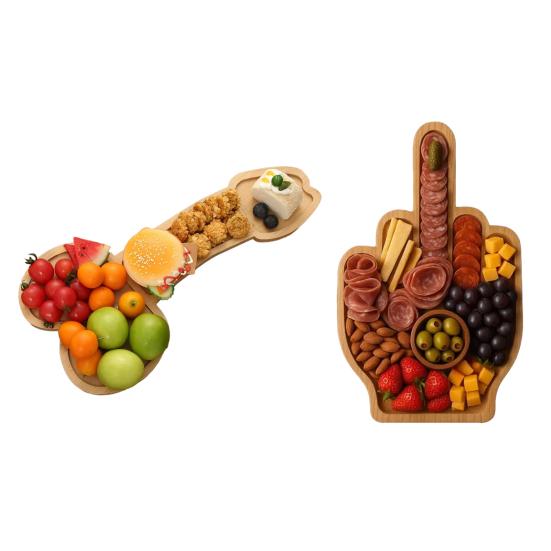 Funny Aperitif Board Novelty Charcuterie Platter And Cheese Board Wooden Kitchen Cutlery Wine Fruit Meat Cheese Platter Party Gag Gift