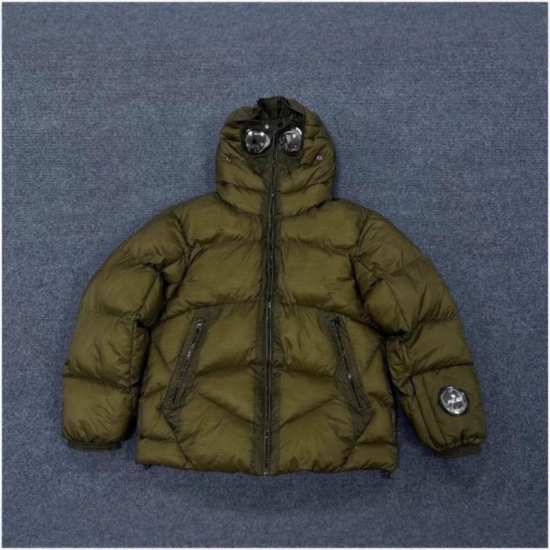 Fashion Oversized Puffer Jacket Unisex Winter Thick Warm Black Label Short Coat