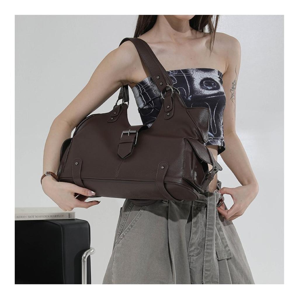 Tote Bag Women PU Large Capacity Daily Travel