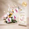 Loz Lighted Insect Set Building Blocks Flowers Diy Decoration Blocks 2025 New Creative Flower Clusters Room Decoration Gifts