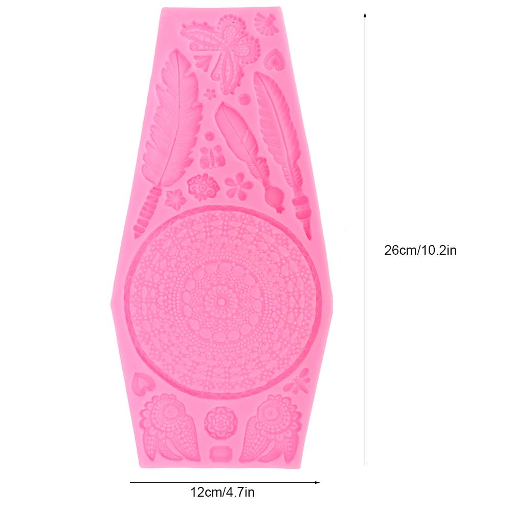 Texture Silicone Mold Cake Fondant   Chocolate Mould Decorating Baking Tool