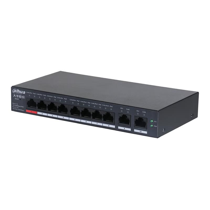 Dahua DH-S1800C-4ET2GT-60 Layer 2 Cloud Managed PoE Switch CN Plug (adapter Included)