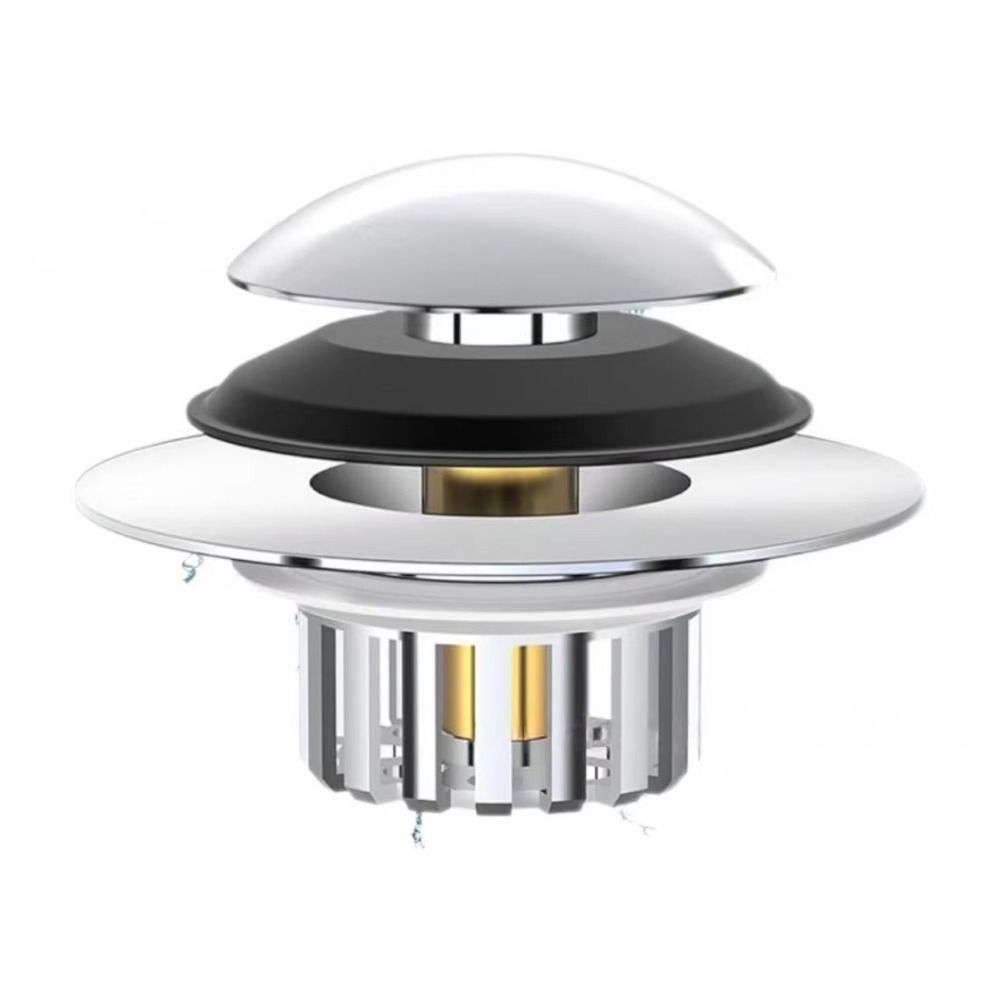 Lift And Turn Tub Stopper Drain Cover Drain Hair Catcher Drain Protector Pop Up Stopper  Drain Hole