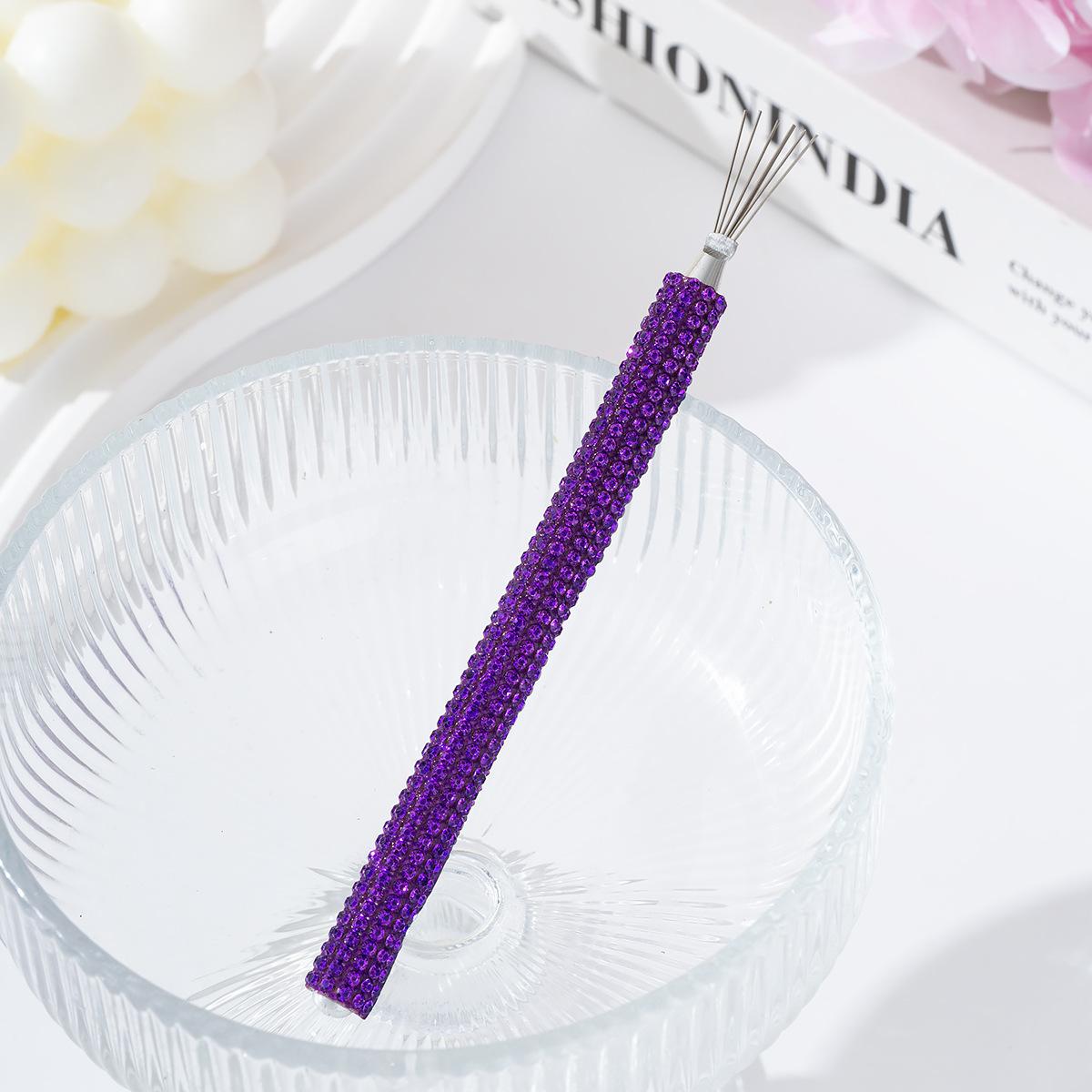 

Nail art tools, multi-functional full drill wire drawing glue tools, pull and pull wire can be bent, special cable for nail salons темно-фиолетового