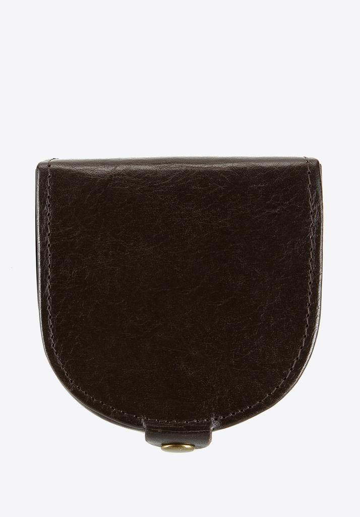 Wittchen Men's Horseshoe-Shaped Leather Wallet Brown Brown Genuine Leather
