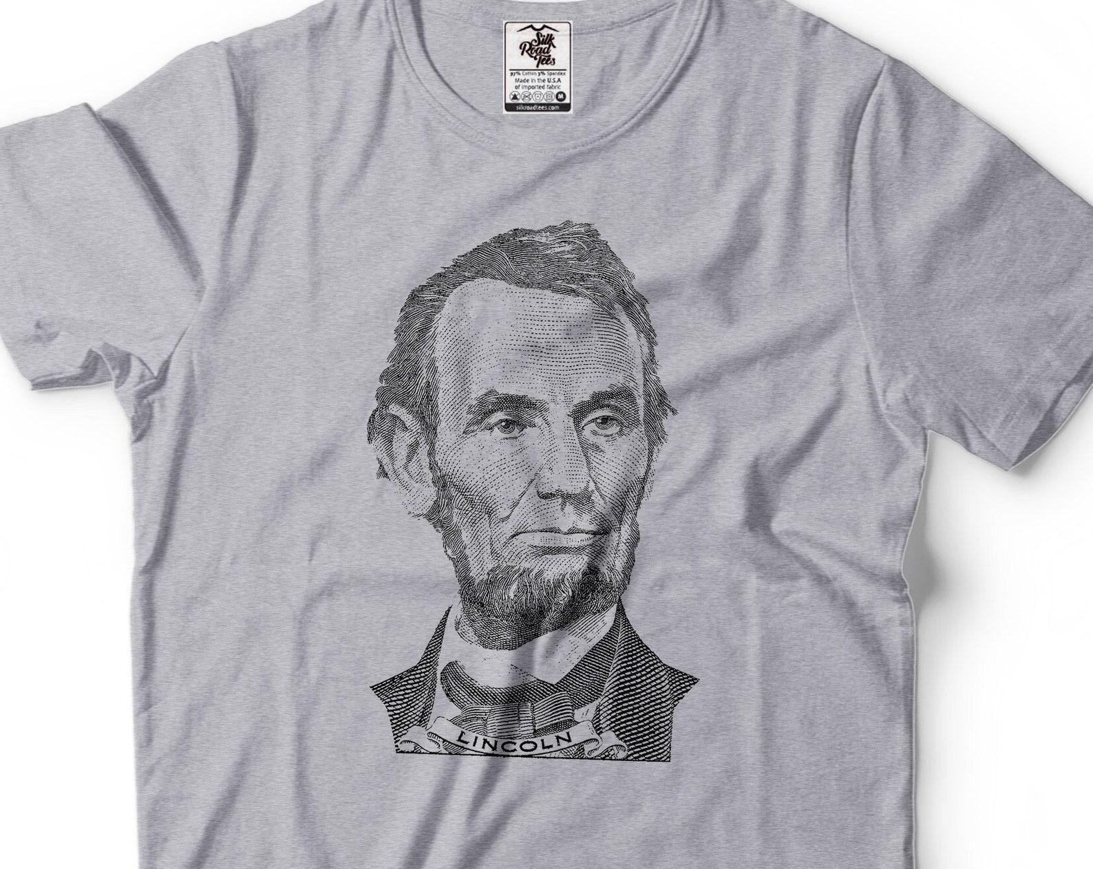 Abraham Lincoln USA Patriotic T-Shirt: 4th Of July Independence Day Tee 3XL
