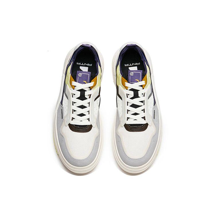 Anta Life Series A-Dao Pro Low-Top Sneakers Men Sneakers White Black Purple 112228071-1