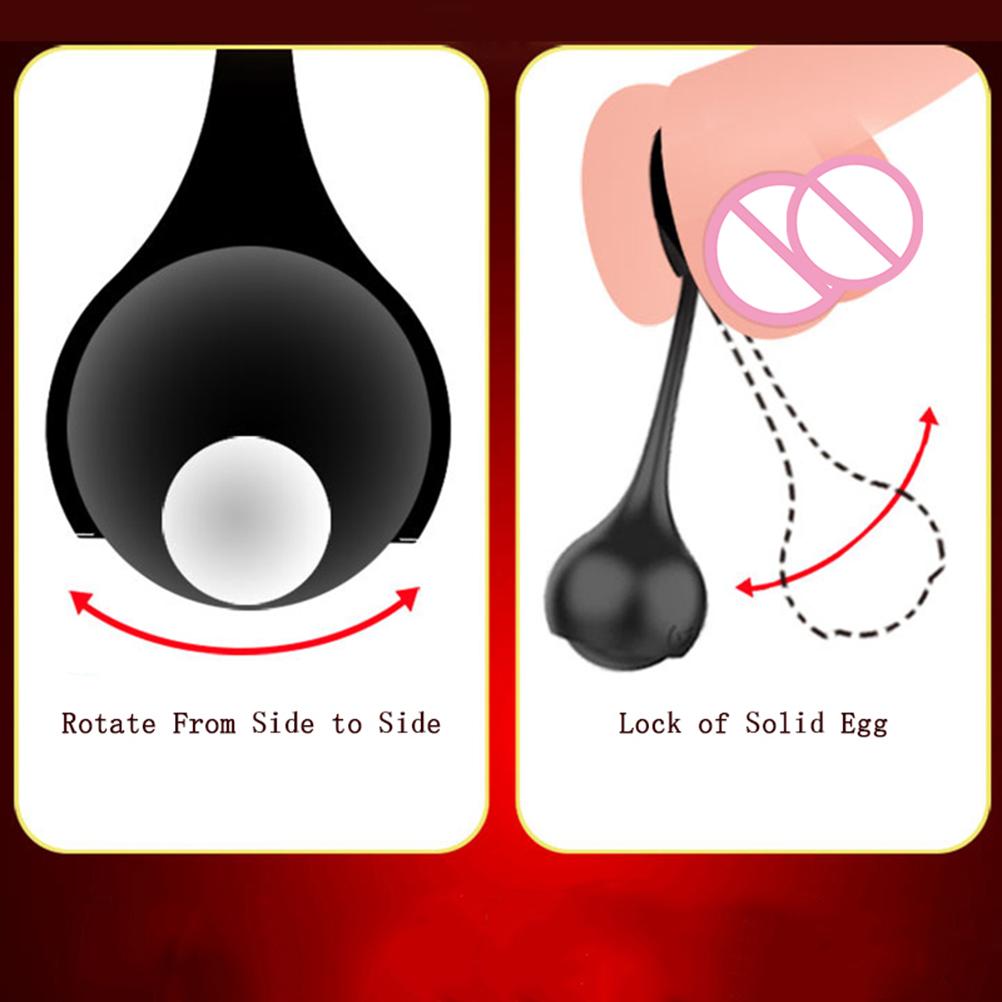 Penis Stretcher Weights for Men Silicone Ball Male Penis Extender Enlarger Stretcher Strap Ball
