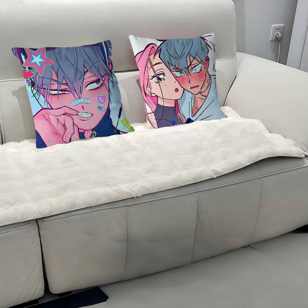 Anime ALIEN STAGE Pillow Case Removable Washable Cushion Cover – All-Season Soft Linen