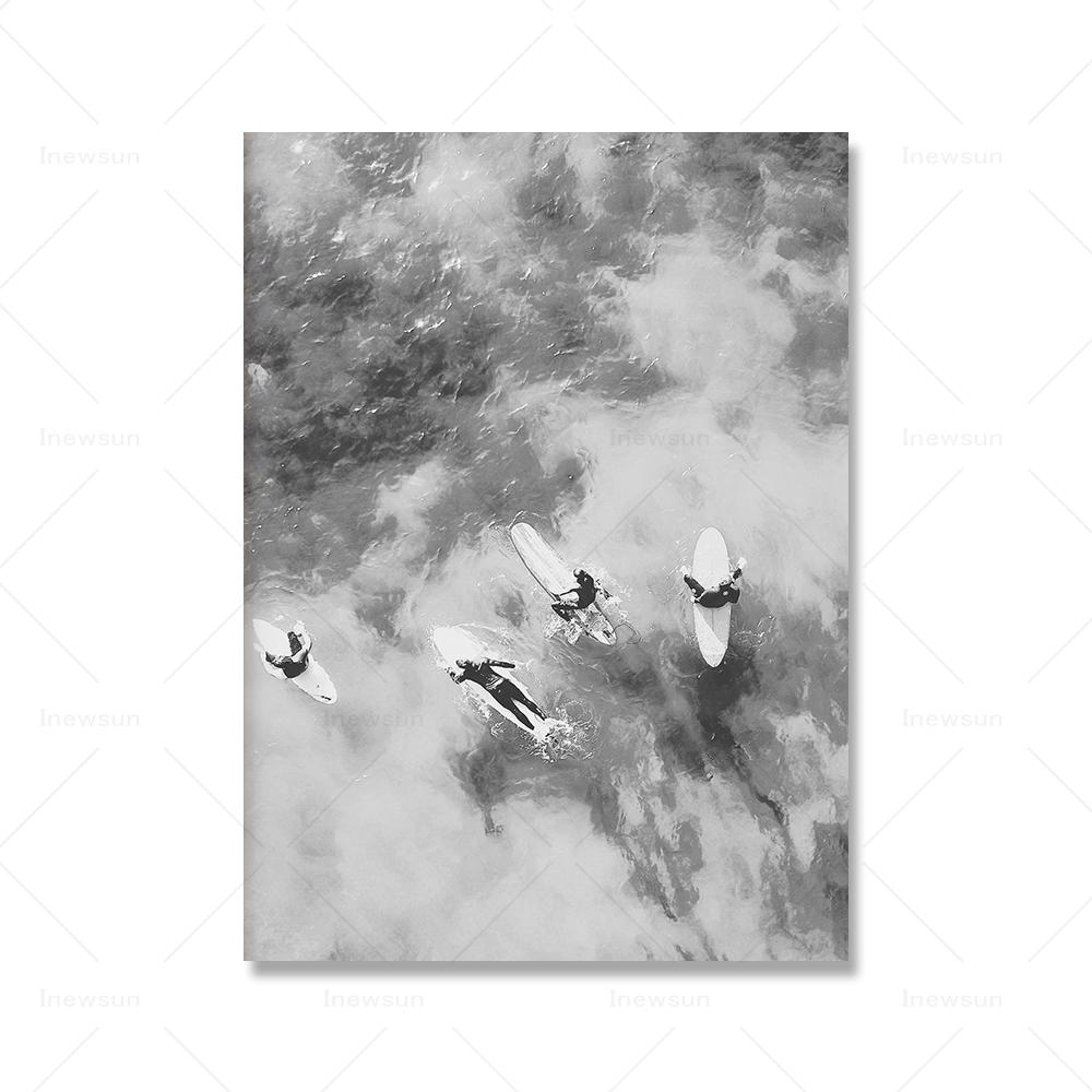 

Плакат о серфинге и принты, черно-белая настенная живопись, Калифорния, пляж, доска для серфинга, холст, картина, настенная живопись, прибрежный декор, фотографии для серфинга 21x30cm No Framed