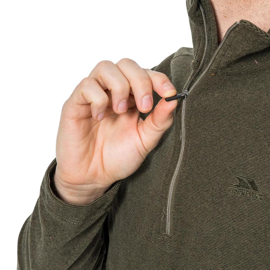 Mens Keynote Anti Pilling 1/4 Zip Fleece Top