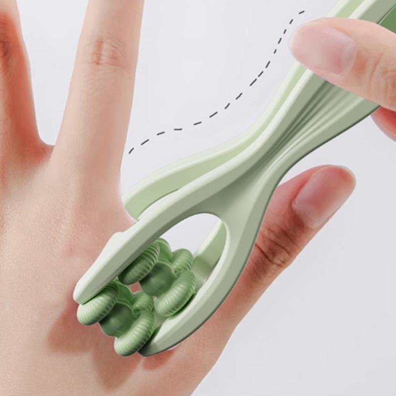 Finger- und Handmassagegerät für Tiefengewebskomfort MassageRoller Doppelrolle FingerMassagegerät