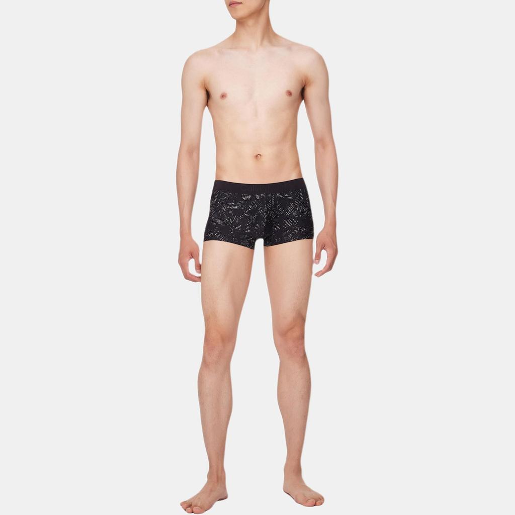 Calvin Klein All Over Print Waistband Comfortable Low Rise Underwear Men Underwear Navy-Blue NB4061-O1B
