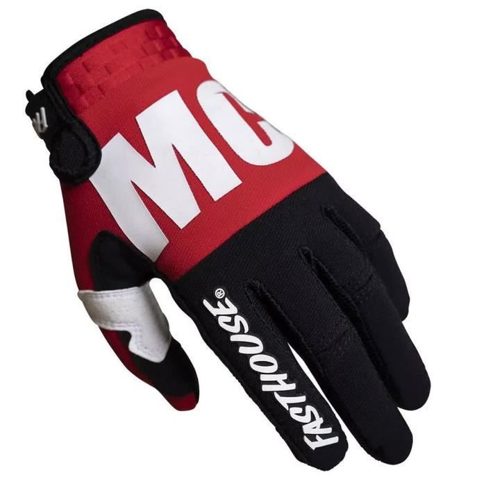 FASTHOUSE Motorcycle Gloves Speed Style Remnant Red-Black S Red-Black