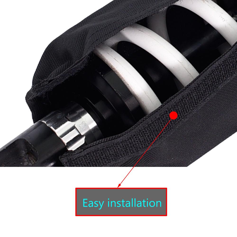 Universal 350mm Rear Shock Absorber Suspension Protector Cover for Motorcycle Suzuki LTZ 400 Quad ATV KFX400 Yamaha YFZ 450