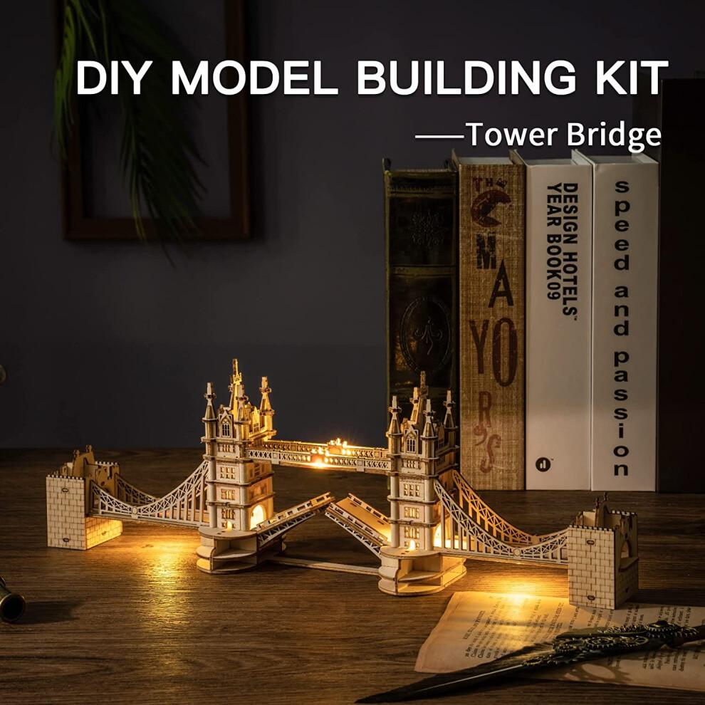 Tower Bridge 3D Puzzle Holzmodell DIY-Bausatz Geburtstagsüberraschung Geschenk