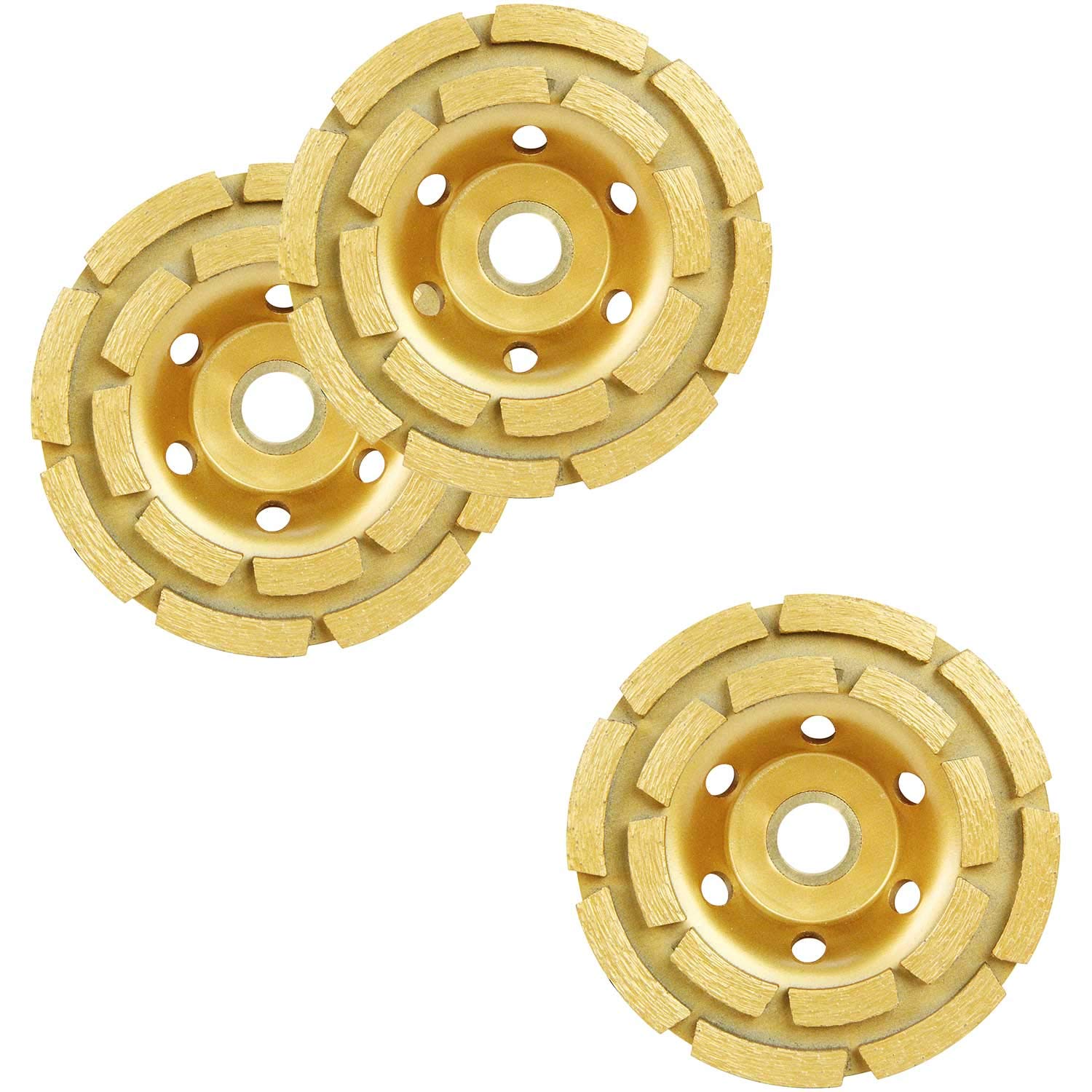 

SK11 Diamond Cup Sander Double Grinding Surface for 100mm Purchase Set of Semi-Finishing SDC-100W (Bulk 3)