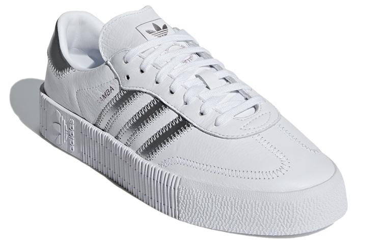 Sambarose Wmns Adidas Originals 'Cloud White Silver' Women's EE9017