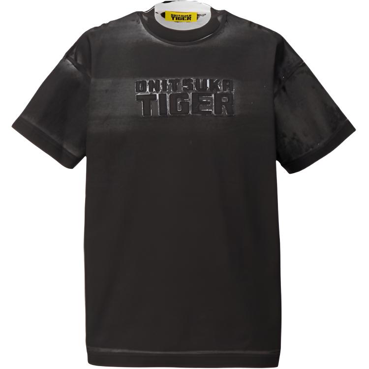 

Onitsuka Tiger Logo Drop Shoulder Loose Fit Short Sleeve T-Shirt Men Tops 2181B023-001 L