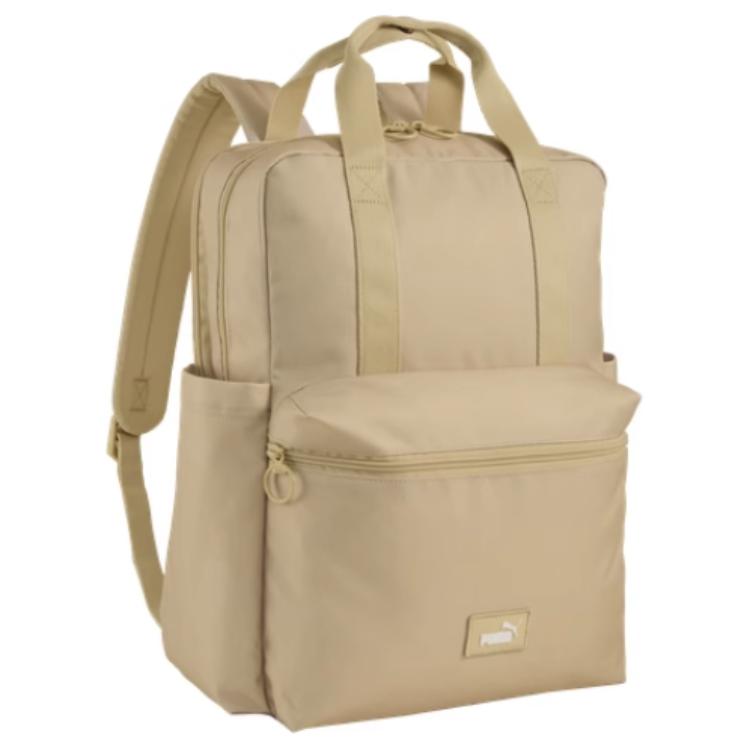 New PUMA Fabric Backpack Regular Women's Roasted Almond 091348-01