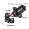 ARC MT009 Front Rear Bicycle Hubs 32 Holes MTB Mountain Bike NBK Sealed Bearing Hub 6 Pawls 114 Clicks Noise HG XD MS 8-12-Speed