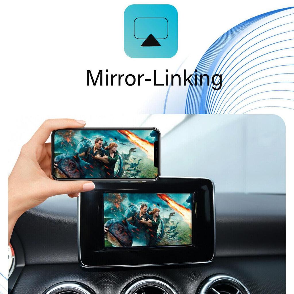 Sinairyu Wireless CarPlay Android Auto DAB HDMI Mirror-Link Compatible For Mercedes Benz A B C E CLS GLK Class NTG4.5/4.7 System
