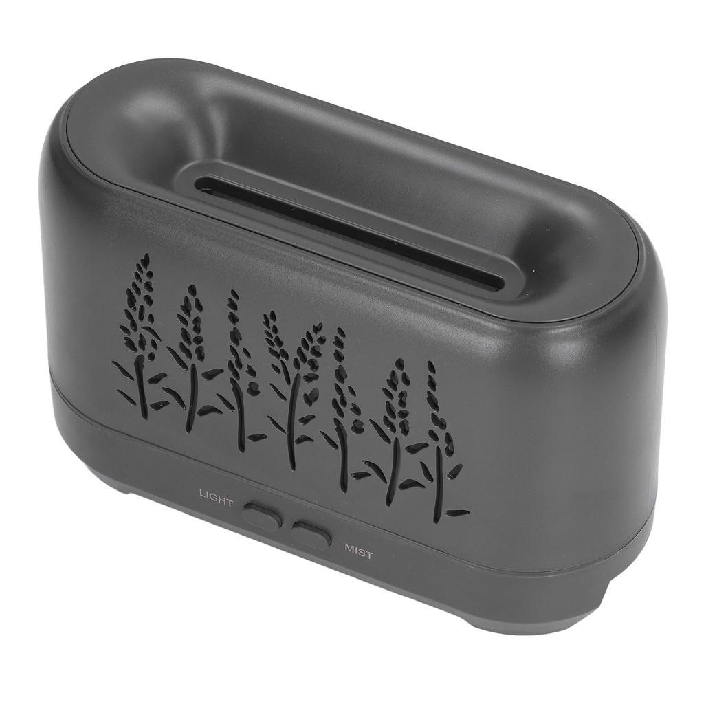 Humidifier 200ml USB Powered Hollow Flame Ambience Lamp Ultrasonic Atomization Aromatherapy