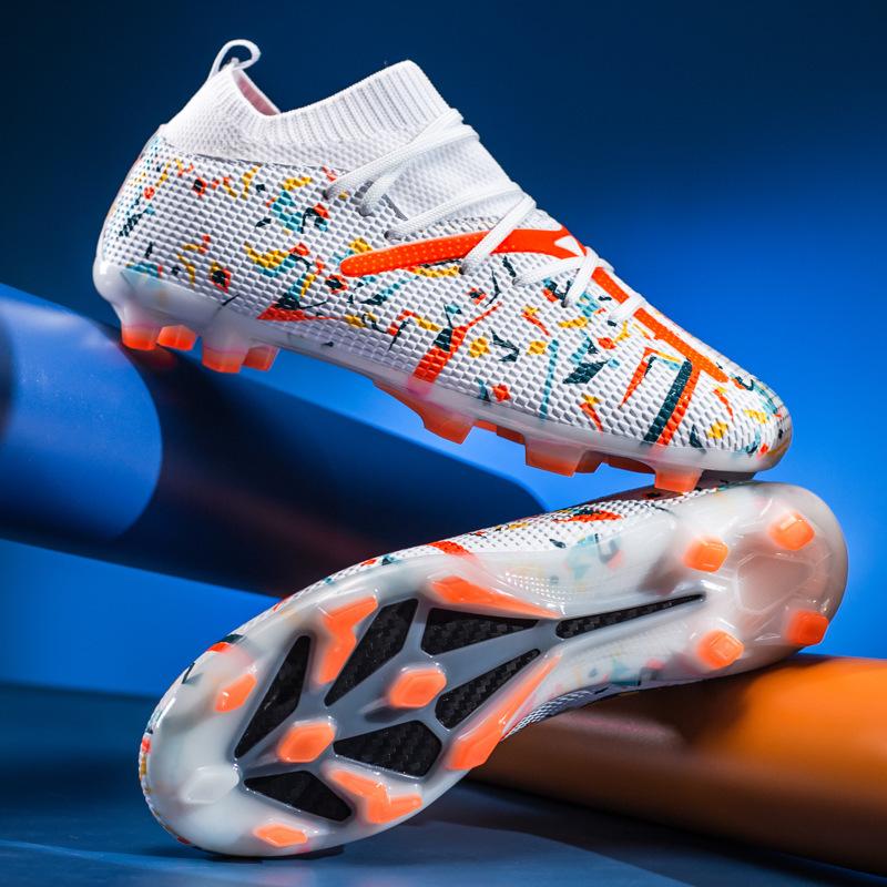 Spot for new football shoes men's adult FG long nails TF broken nails artificial grass training shoes