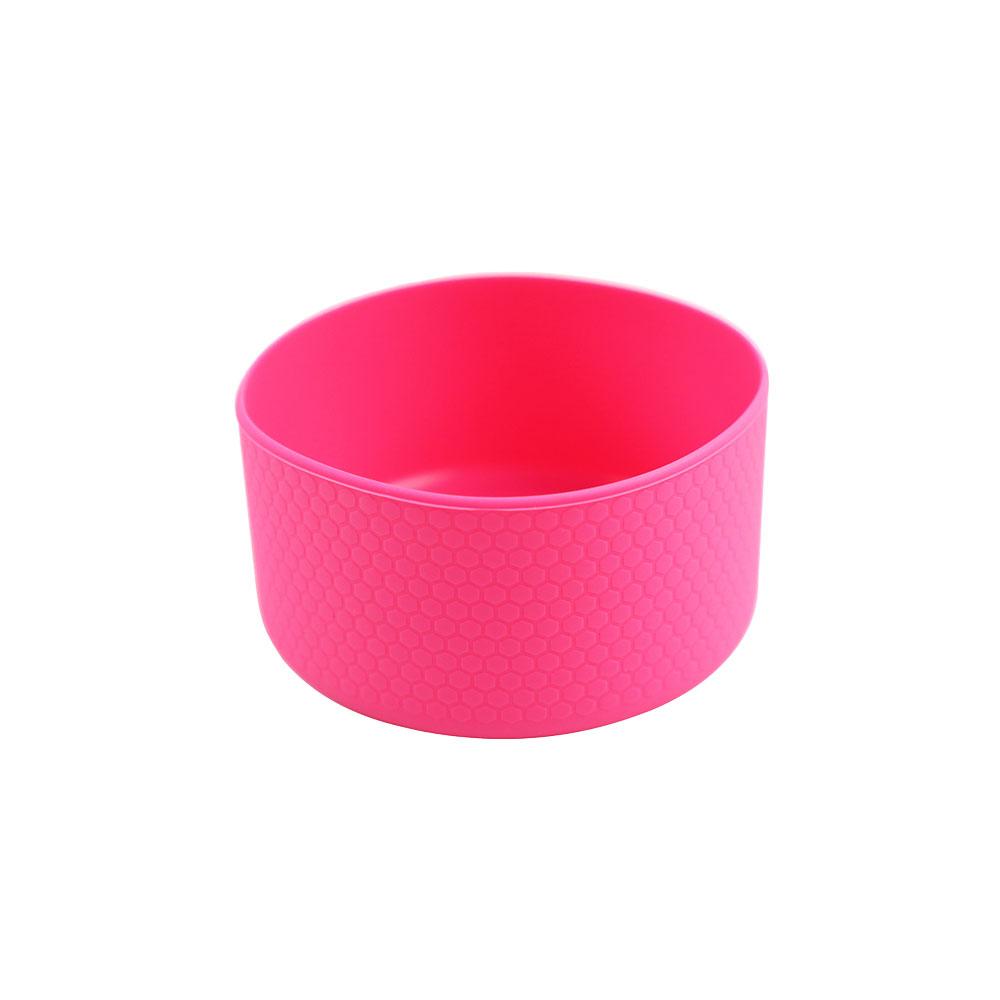 64oz 12,5cm Flaschenabdeckung Tasse Wärmeisolierung Bodenabdeckung 125mm Anti-Rutsch-Hülle Untersetzer Silikonbasis Sportbecherabdeckung