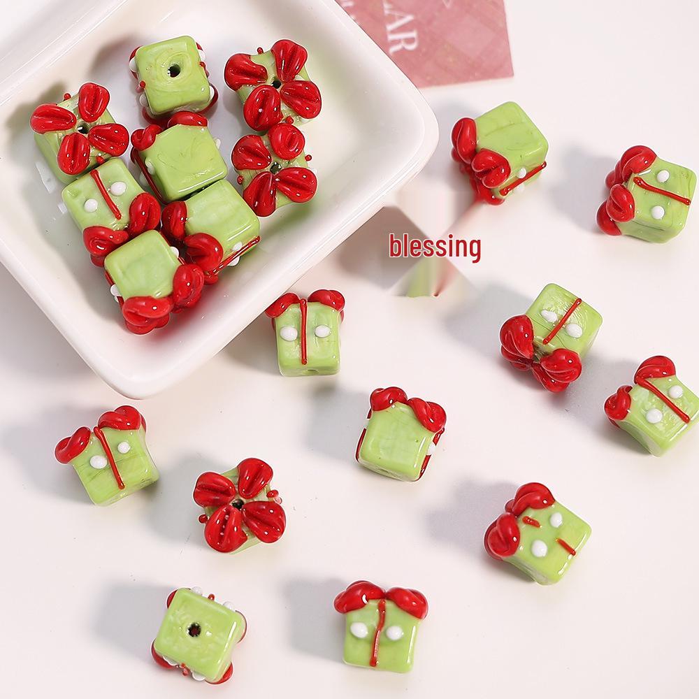 Creative Glass Fruit Beads for Handmade DIY Strawberry Apple Jewelry Necklace and Bracelet Accessories