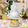 Easter Decorations Handmade Spring Easter Gnome Plush Doll Top Hat Bottom Easter Gift for Women Men Spring Ornaments