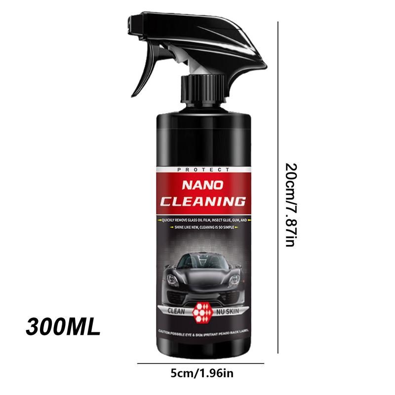 Car Glass Oil Film Remover Windshield Cleaner Oil Remover For Cars Glass Care Products Car Oil Stain Cleaner 300ml All-Purpose