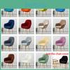 Nordic Style Elastic Chair Cover For Arc-shaped Chairs Deep Gray Silver Gray Orange Light Purple Adds Elegance To Dining Chairs