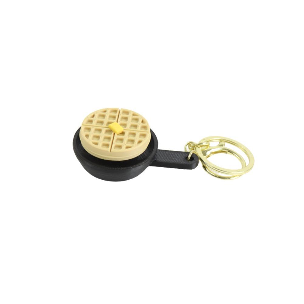 Mini Cartoon Cheesecake Pendant 3D Printed Keyboard Fidget Toy Kids Birthday Party