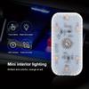 LED Car Touch Light Wall Reading Lamp Magnet Base Wireless Car Ceiling Roof Dome Light USB Charging Auto Interior Lighting Tools