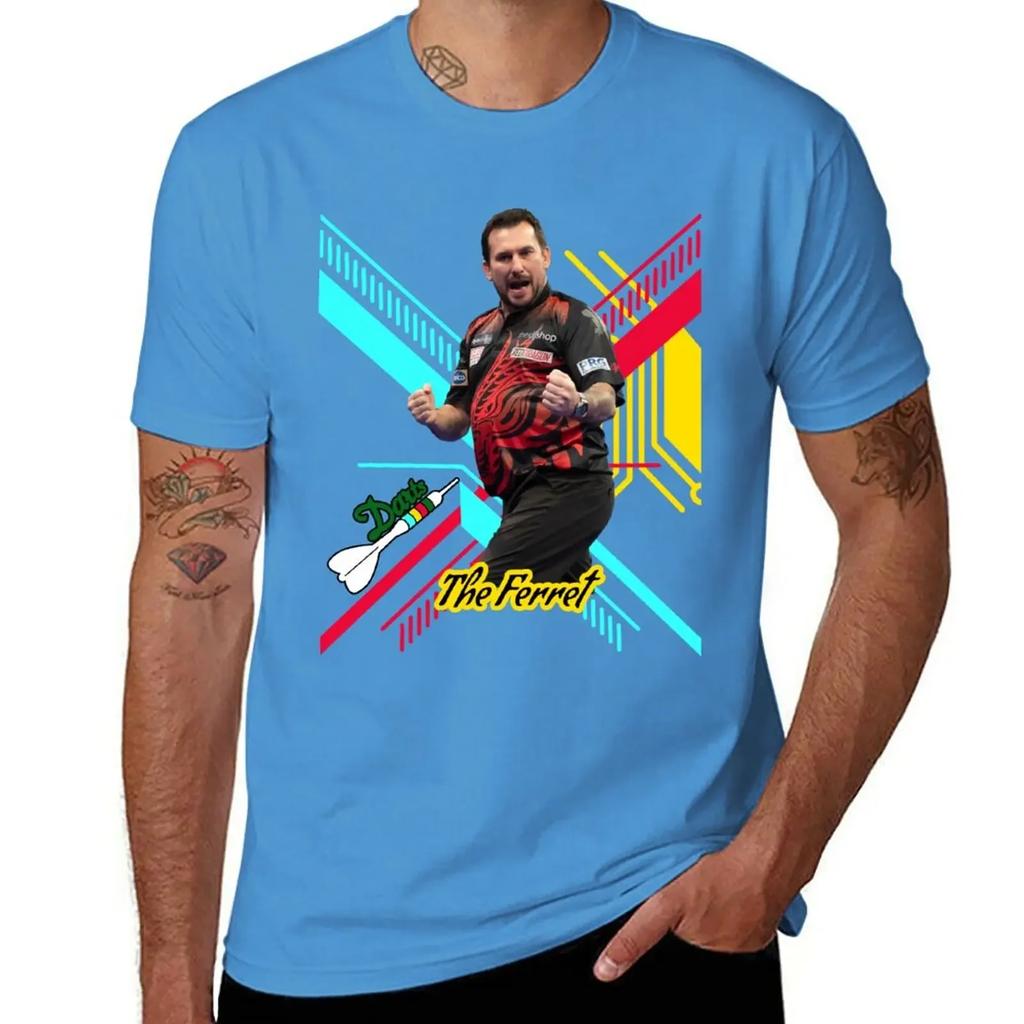Jonny Clayton The Ferret T-Shirt Short sleeve tee sublime summer clothes men t shirt