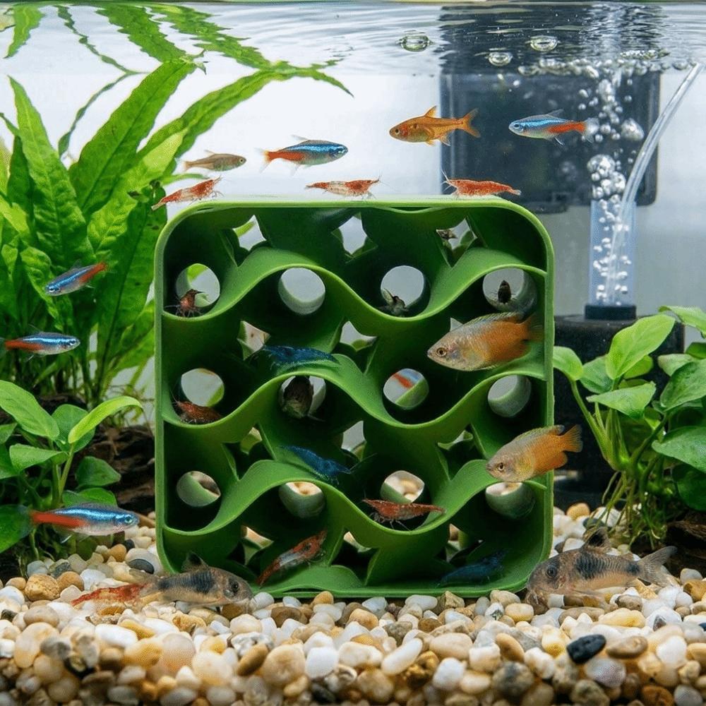 Hollow Shelter Shrimp Hideout Intricate Hollow Lightweight Aquarium Ornament Safe for Fish Aquarium Landscape Decoration