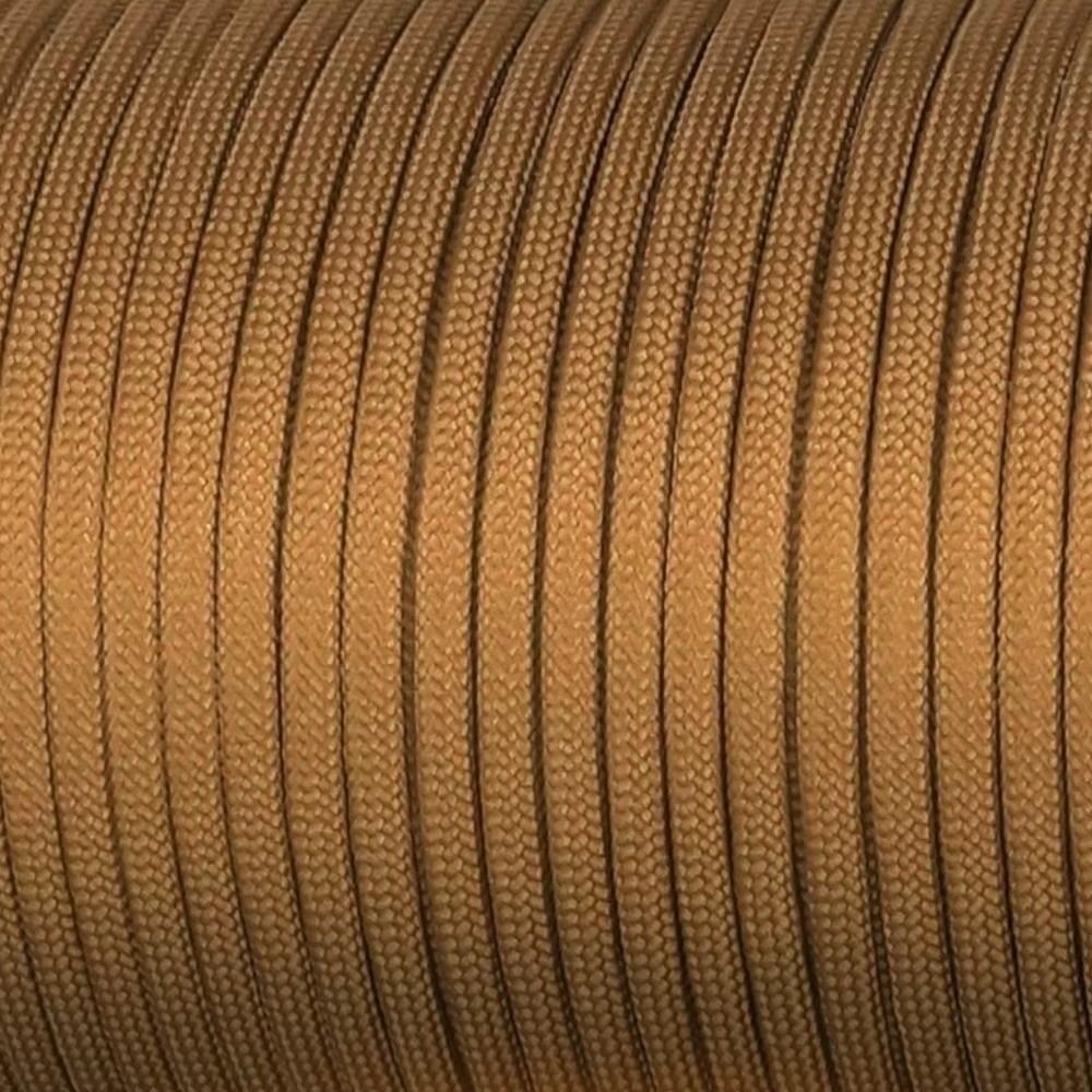 Portable Paracord Rope Multipurpose DIY Rope New Polyester  Lanyard Making Brown