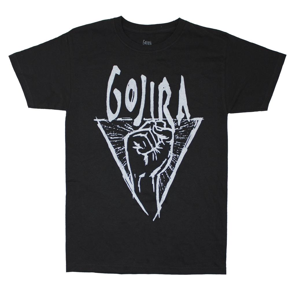 Men's Gojira Power Fist T-shirt X-Large Black