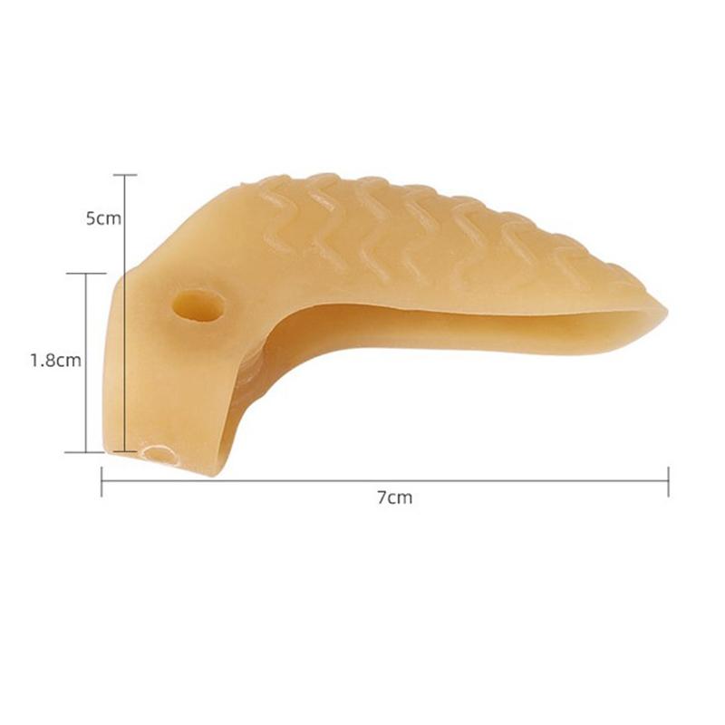 2 Stück Großzehen-Geradehalter Daumen Valgus Schutz Silikon Gel Fuß Zehen