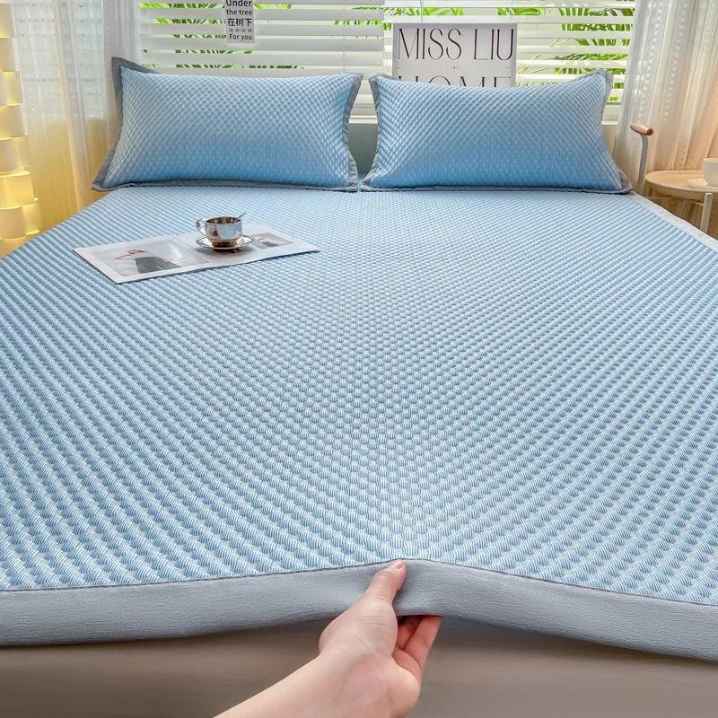 Cooling Mattress Smooth Air Condition Home Comforter 2pcs/3pcs Lightweight Cushion Cool Feeling Fibre Skin Friendly Breathable